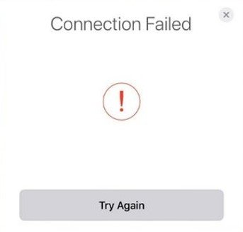 why does it say connection failed for airpods. AirPods Connection failing iphone  iPad Macbooks IMacs