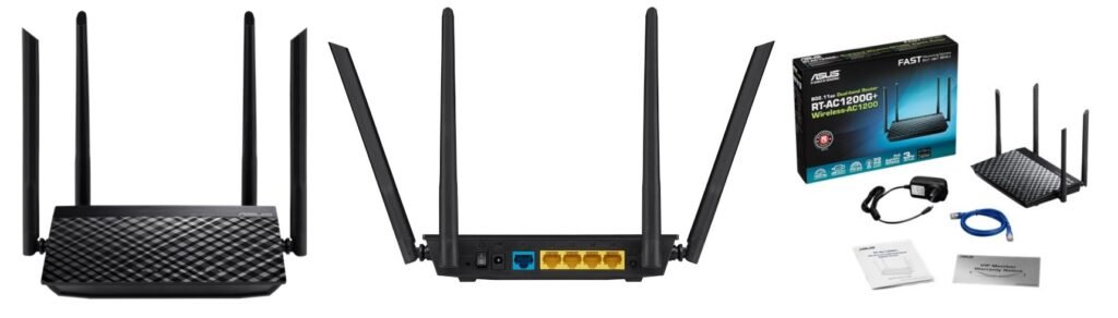 Best router ASUS RT-AC1200 review affordable router with IEEE 802.11ac