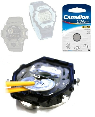 casio watch battery type