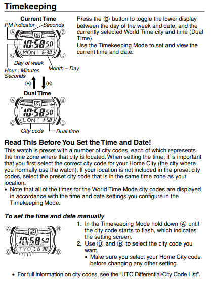PRG-240 (PRG-240T/240B) - Time Adjustment (Digital)