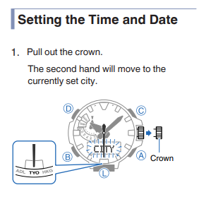 PRW-6100 - Time Adjustment + Hand Correction (Ana-Dig)