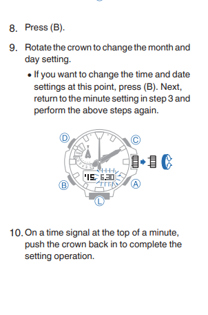 PRW-6100 - Tchange time