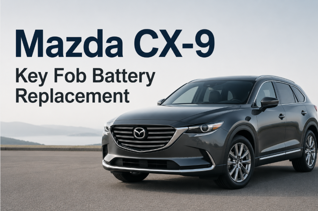 Mazda CX-9 Key Fob Battery Replacement