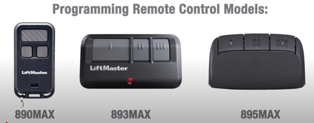 Programming a LiftMaster garage door opener