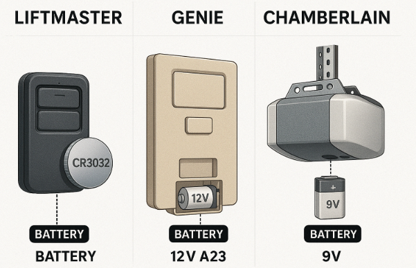Common Battery Types Used
