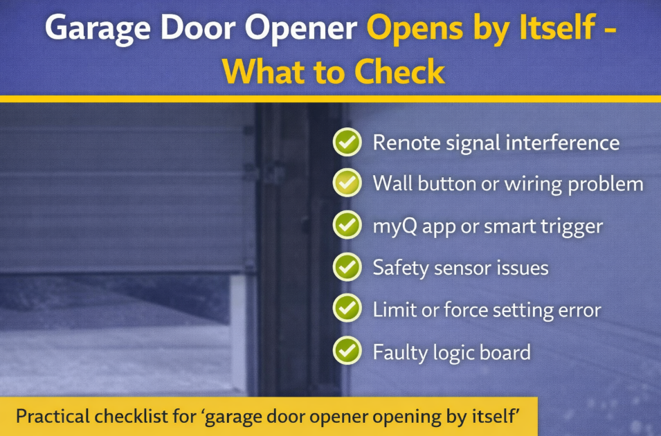Garage Door Opener Opens by Itself 