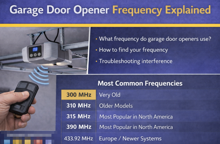 Garage Door Opener Frequency Explained