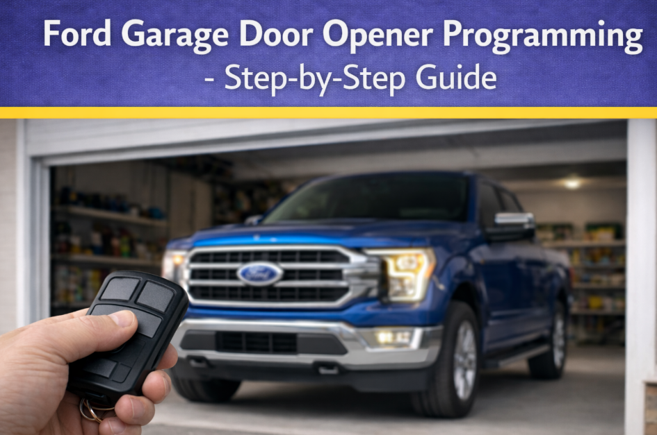 Ford Garage Door Opener Programming - Step-by-Step Guide