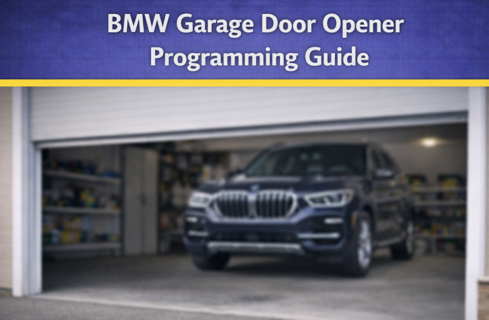 BMW Garage Door Opener Programming