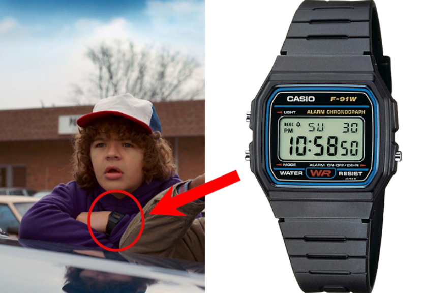 Dustin Henderson - Casio F-91W (The ultimate everyday digital) Stranger Things