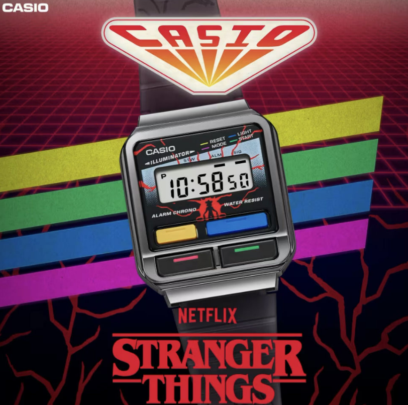 Casio A120WEST-1A (Casio x Stranger Things)