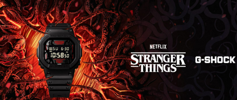 G-Shock DW-5600STT-1 (Stranger Things collab)