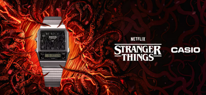 Casio AQ-800EST-1A (Stranger Things collab)