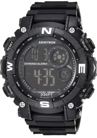 how to set time on armitron digital watch wr330ft