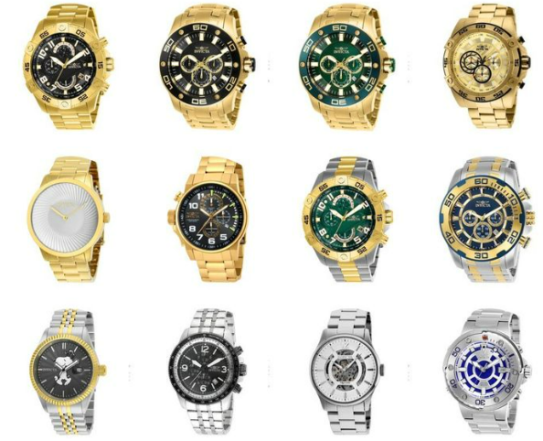 how to set time on a invicta watch