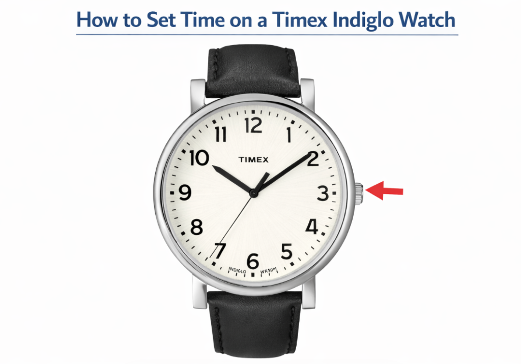  Set Time on a Timex Indiglo Watch