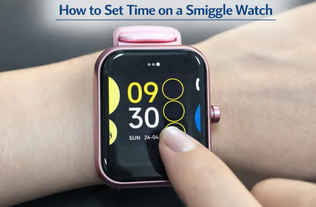 How to Set Time on a Smiggle Digital Watch