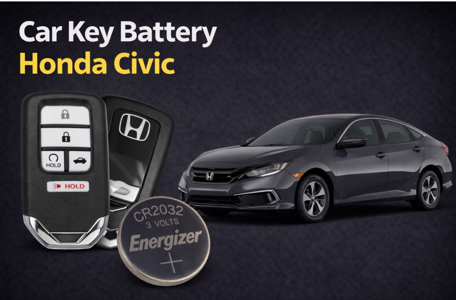 Car Key Battery Honda Civic  Replacement Guide by Year