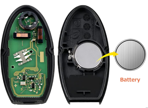 2007 Nissan Altima Key Battery Replacement