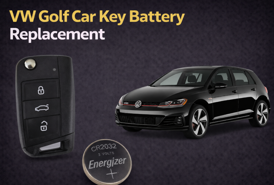 VW Golf Car Key Battery Replacement - Complete Expert Guide (Mk4 to Mk8)