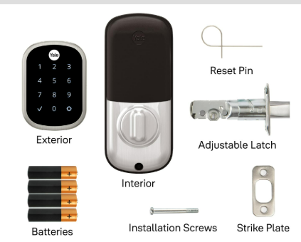 change battery on yale smart lock