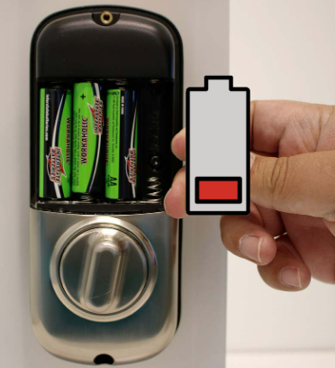yale smart lock battery life
