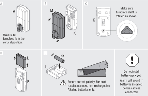 Weiser lock battery change