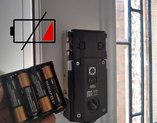 Weiser smart lock battery life