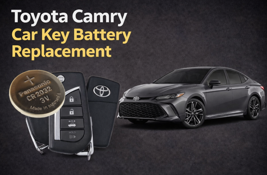 Toyota Camry Car Key Battery replacement 1997-2026