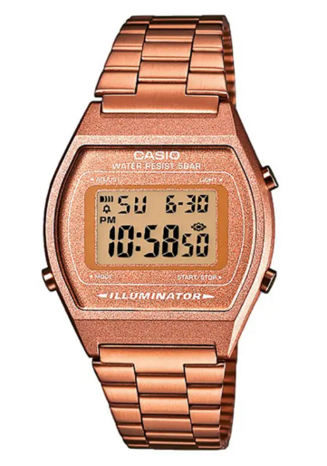 B640WC-5A best rose gold style Casio Digital Watches for Women