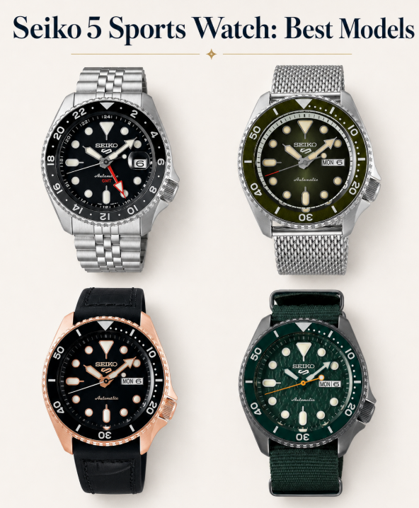 Seiko 5 Sports Watch: Best Models, Review, Sizes and Buying Guide