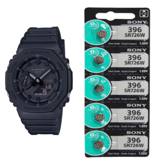 Casio GA-2100 Battery: Type, Battery Life, Replacement and Cost Guide