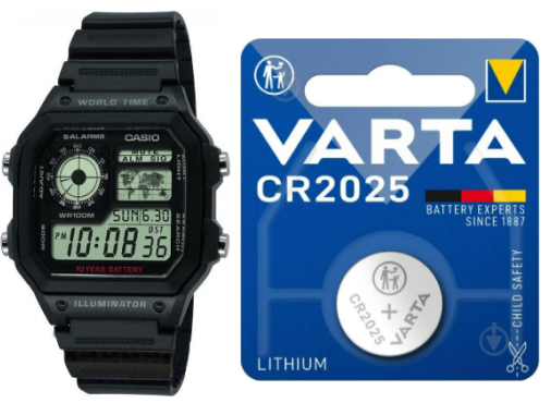 Casio AE1200 Battery: Type, 10-Year Battery Life, Replacement and Price Guide