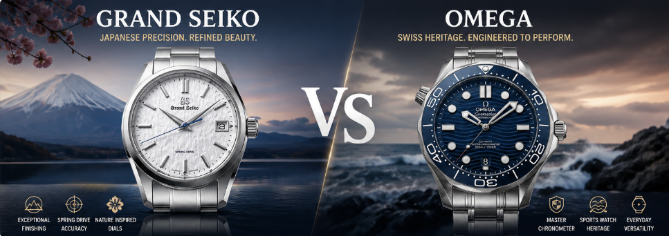 Omega vs Grand Seiko