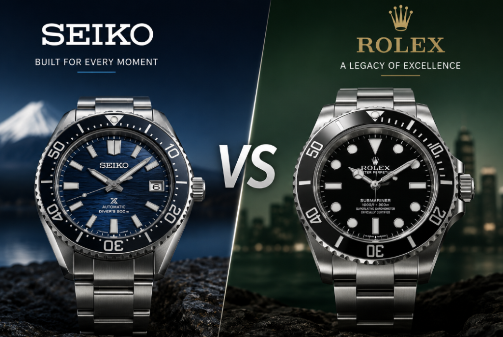 Seiko vs Rolex 