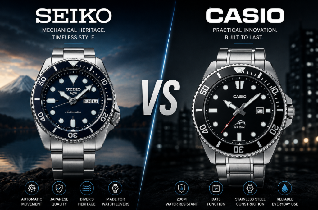 casio vs seiko