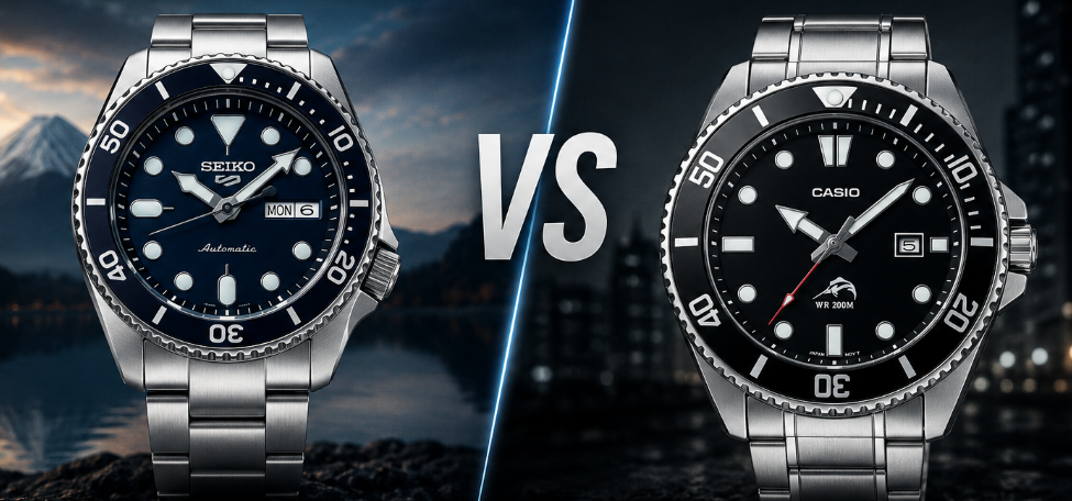 Casio MDV106 vs Seiko 5
