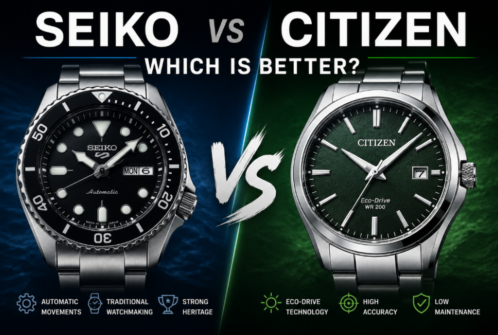 Citizen vs Seiko Which Is Better?