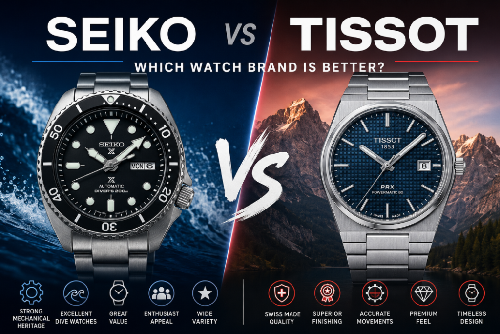 Tissot vs Seiko Which Watch Brand Is Better?