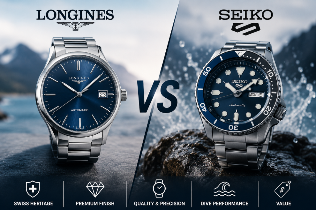Longines vs Seiko: Which Watch Brand Is Better?
