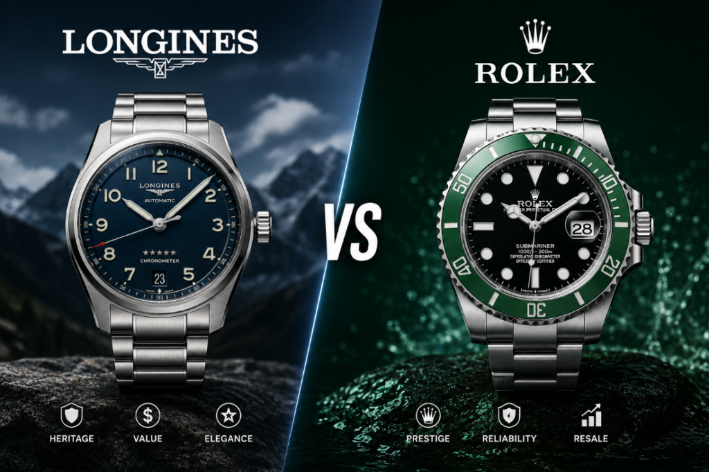 Longines vs Rolex