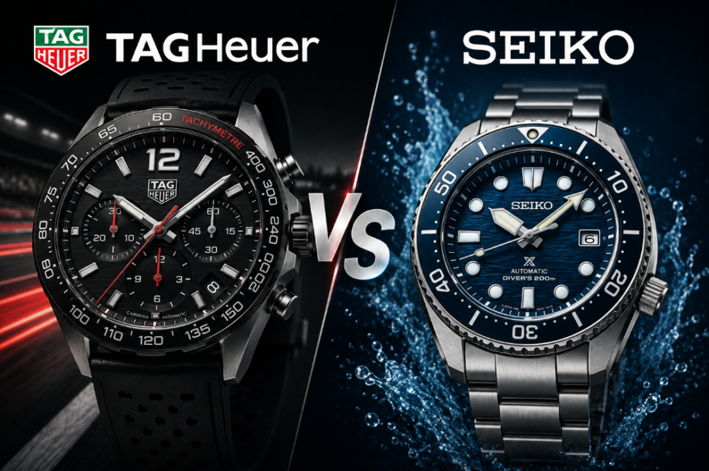 Seiko vs TAG Heuer
