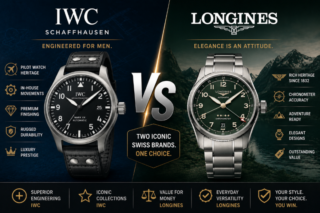 IWC vs Longines: Which Watch Brand Is Better?
