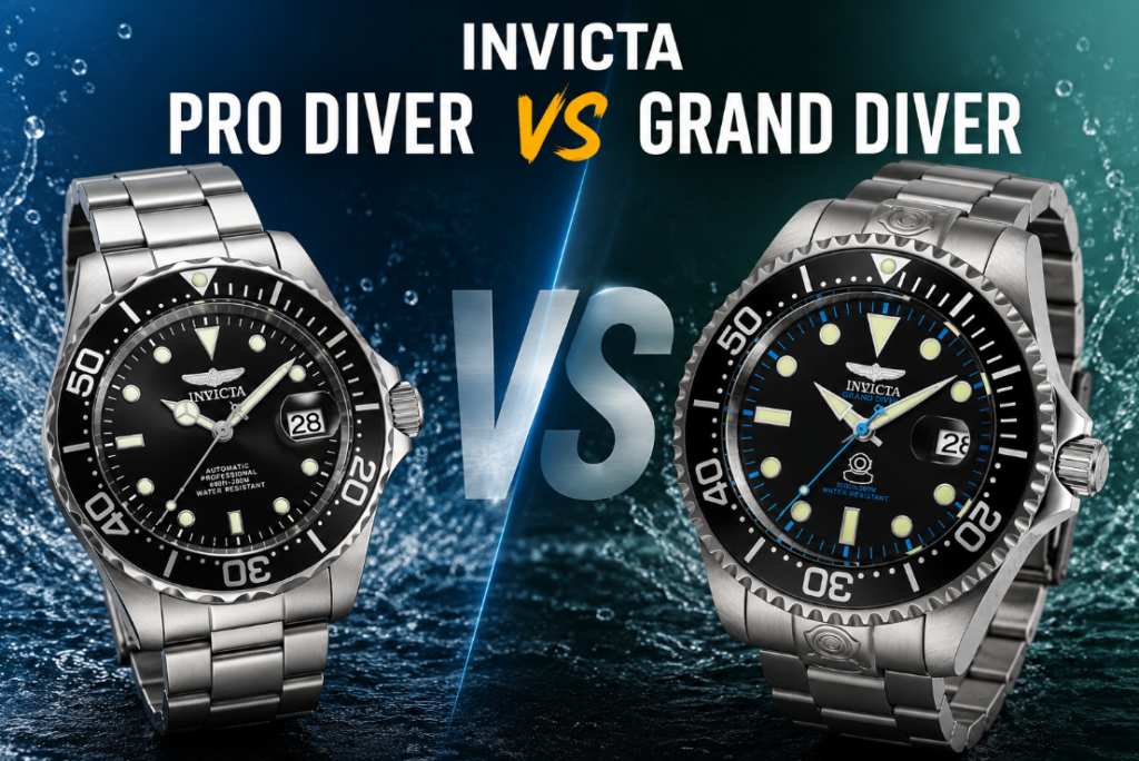 Invicta Grand Diver vs Pro Diver