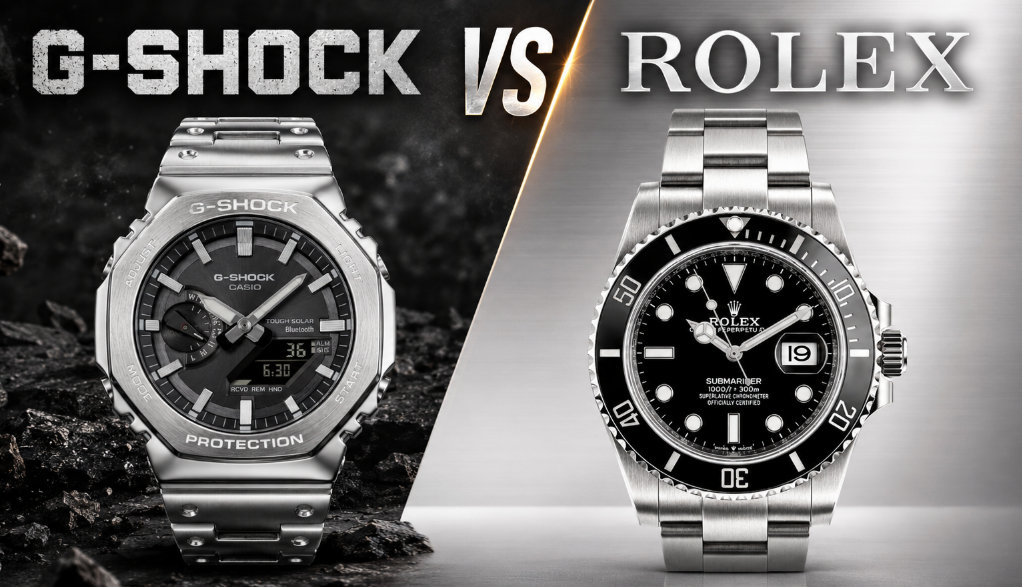 G-Shock vs Rolex: Which Watch Is Actually Better?