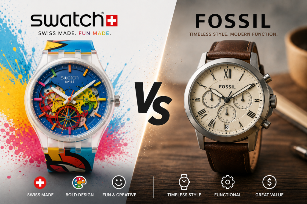 Swatch vs Fossil: Which Watch Brand Is Better?