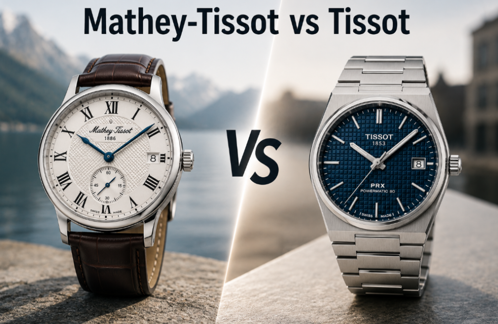 Mathey-Tissot vs Tissot