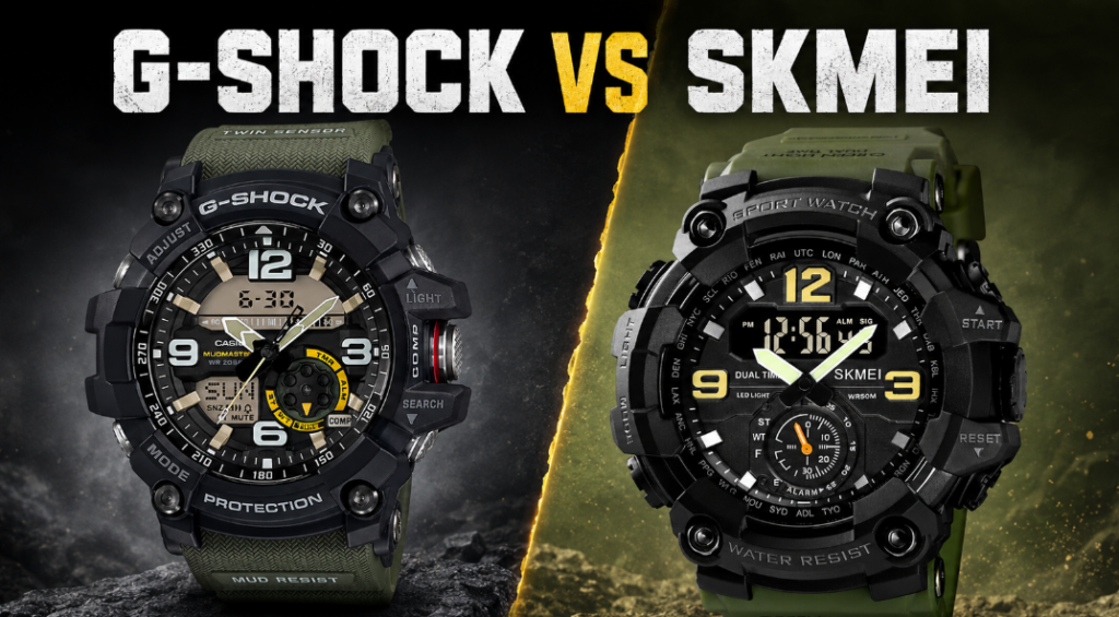 Skmei vs G-Shock