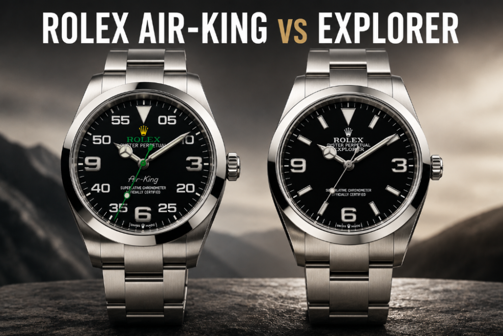 Rolex Air-King vs Explorer - Which Rolex Sports Watch Should You Buy?