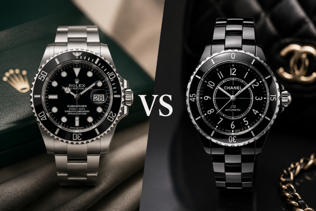 Rolex vs Chanel watch